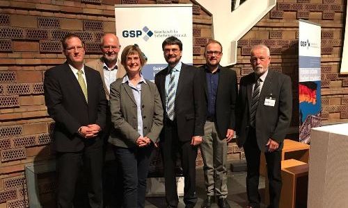 Dr. Olav Freund, Franz-Ulrich Lücke, Frauke Mönkeberg, Erik Händeler, Alfred Schmidt und Dieter Brand